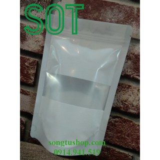 1KG Túi zip sữa cửa sổ