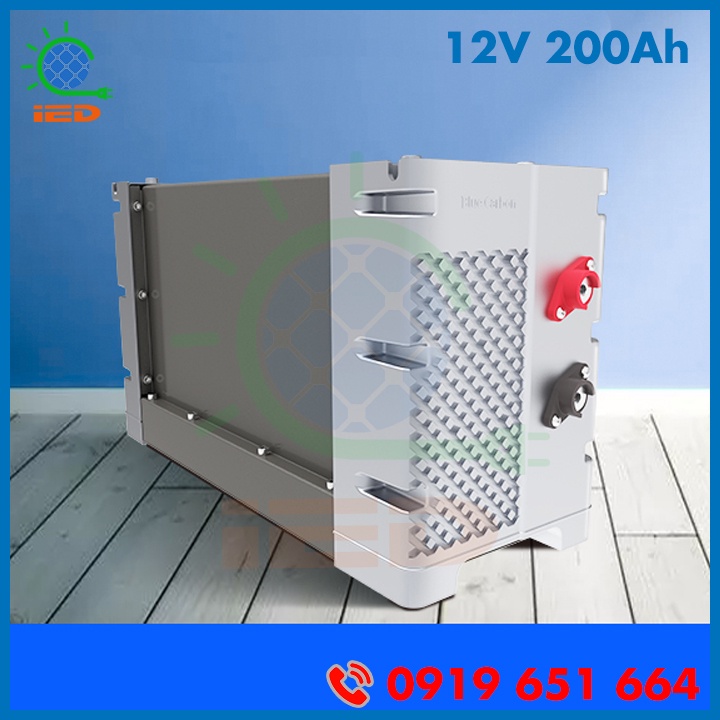 PIN LƯU TRỮ LITHIUM-ION 12V 200AH BLUE CARBON