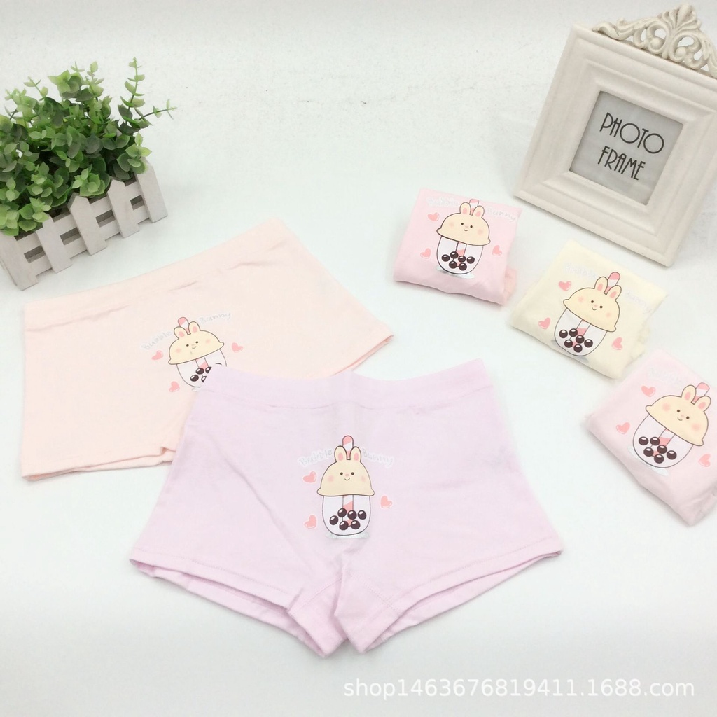 [SET 5 QUẦN Chíp 100% COTTON RC ] Quần chíp đùi bé gái cao cấp chất cotton RC cho bé từ 6-38kg-MARUKA FASHION