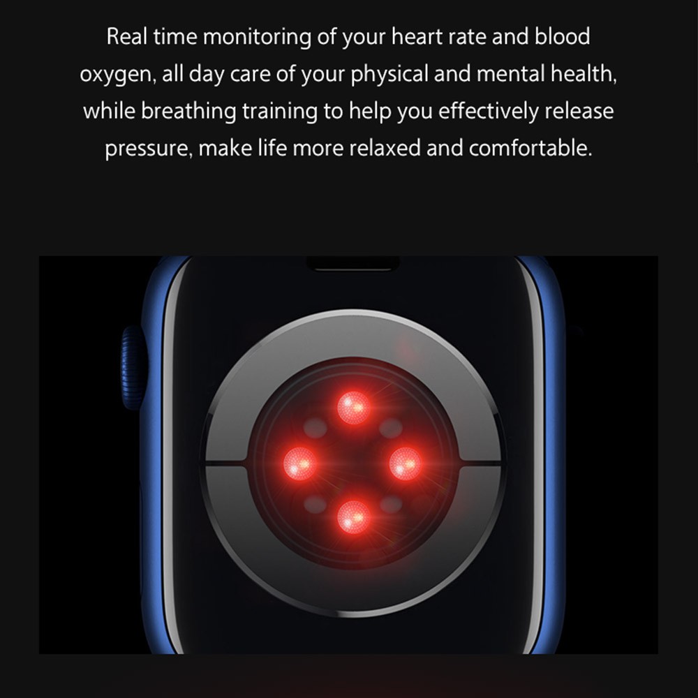 Aolon M16pro 1.75 inch Bluetooth call Music Heart Rate Monitorl Call Smart watch