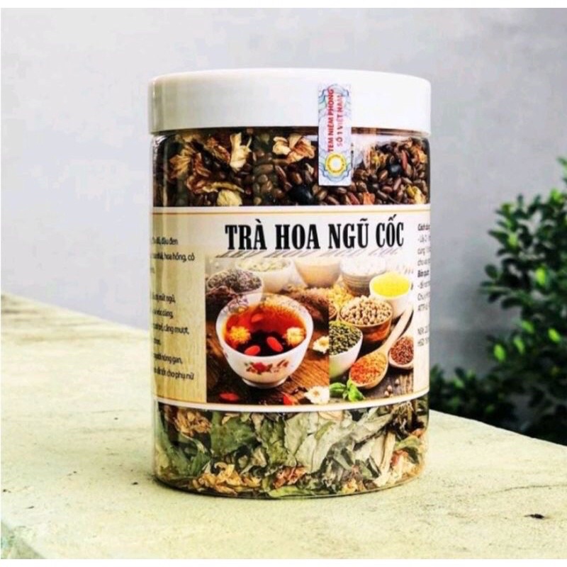 Trà hoa ngũ cốc giảm cân, đẹp da, giữ dáng
