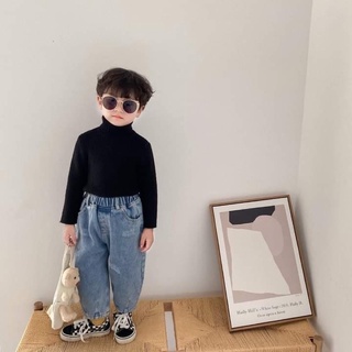 Áo len cổ 3 phân