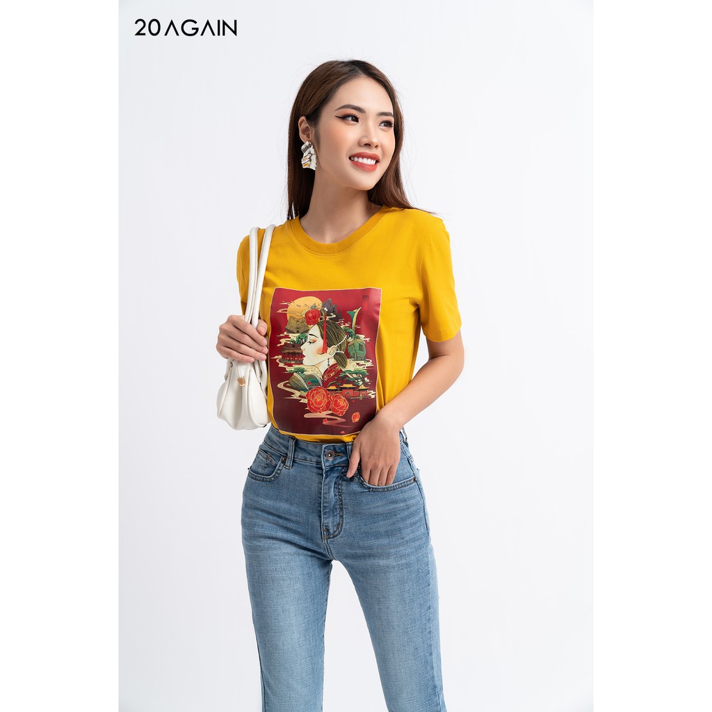 Quần jean dài loe vẩy tua rua gấu - QFA0061 - 20 Again | BigBuy360 - bigbuy360.vn