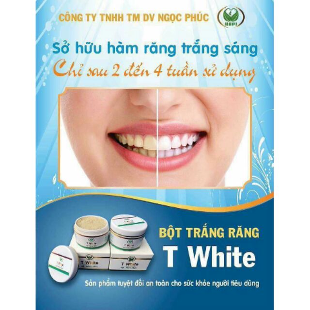 Bột trắng răng T White