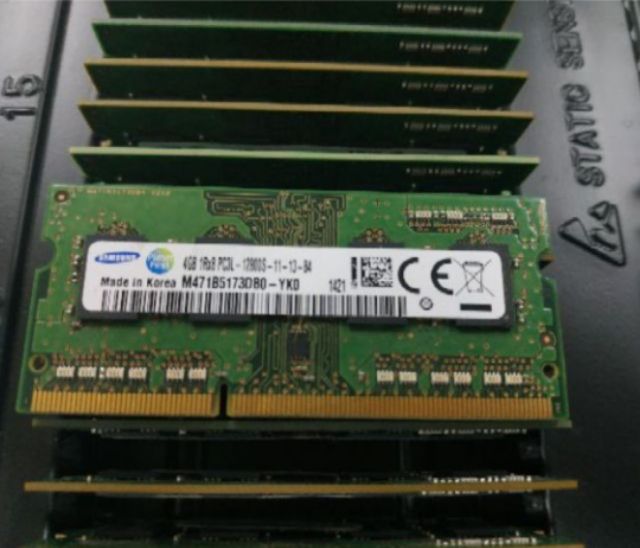 Ram ddr4 4gb ddr3 4gb ddr3l 4gb pc3-10600s pc3-12800s pc3l-12800s pc4-2400T 2133p bus 1333 1600 2133 2400 2666 tháo máy