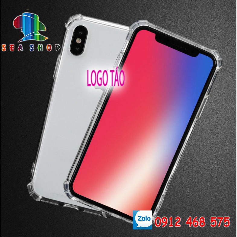[TẶNG CÁP SẠC] Ốp lưng iPhone X - Xs silicon CHỐNG SỐC - Nhựa dẻo