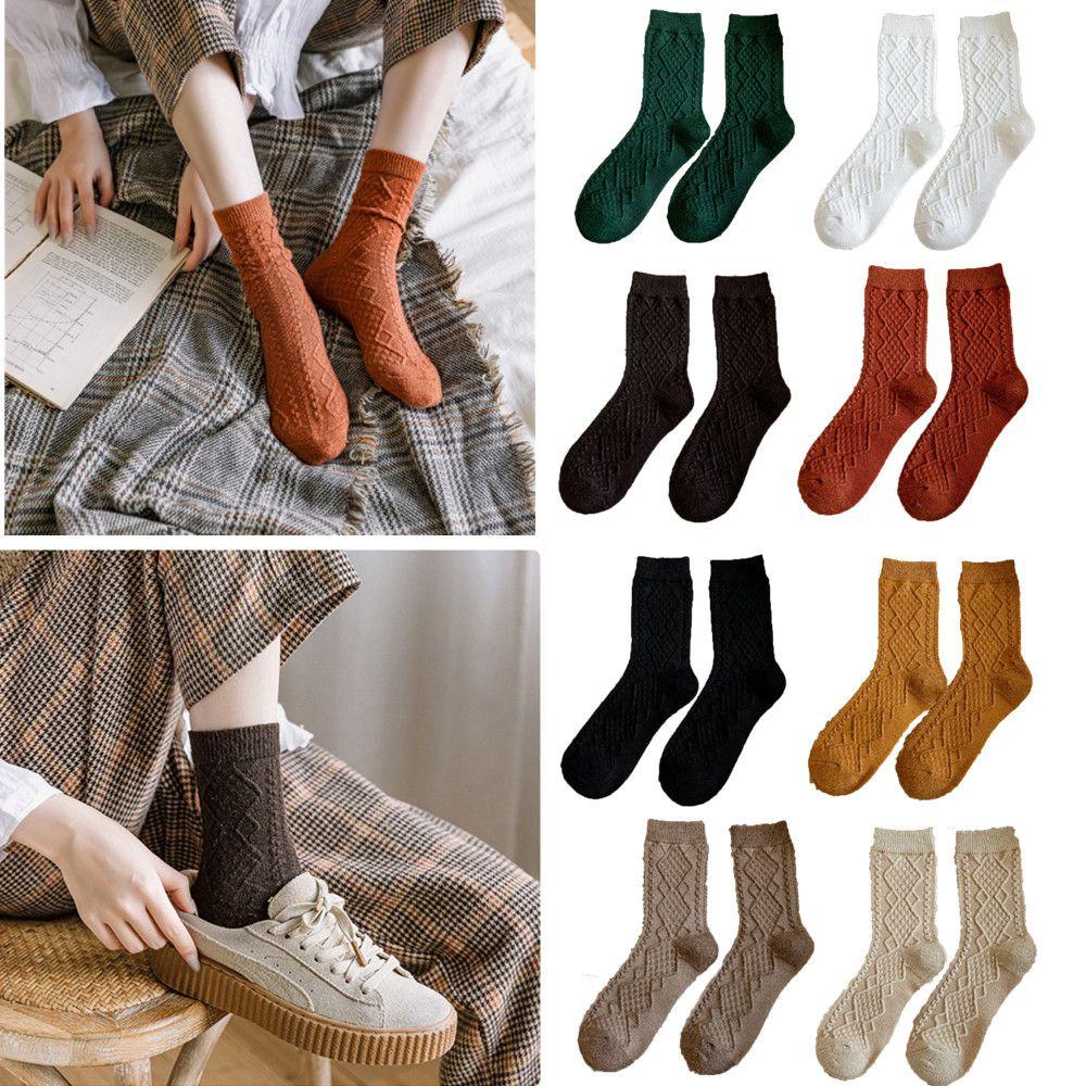 Găng Tay Len Cashmere Mềm Mại Dày Dặn Giữ Ấm Mùa Đông