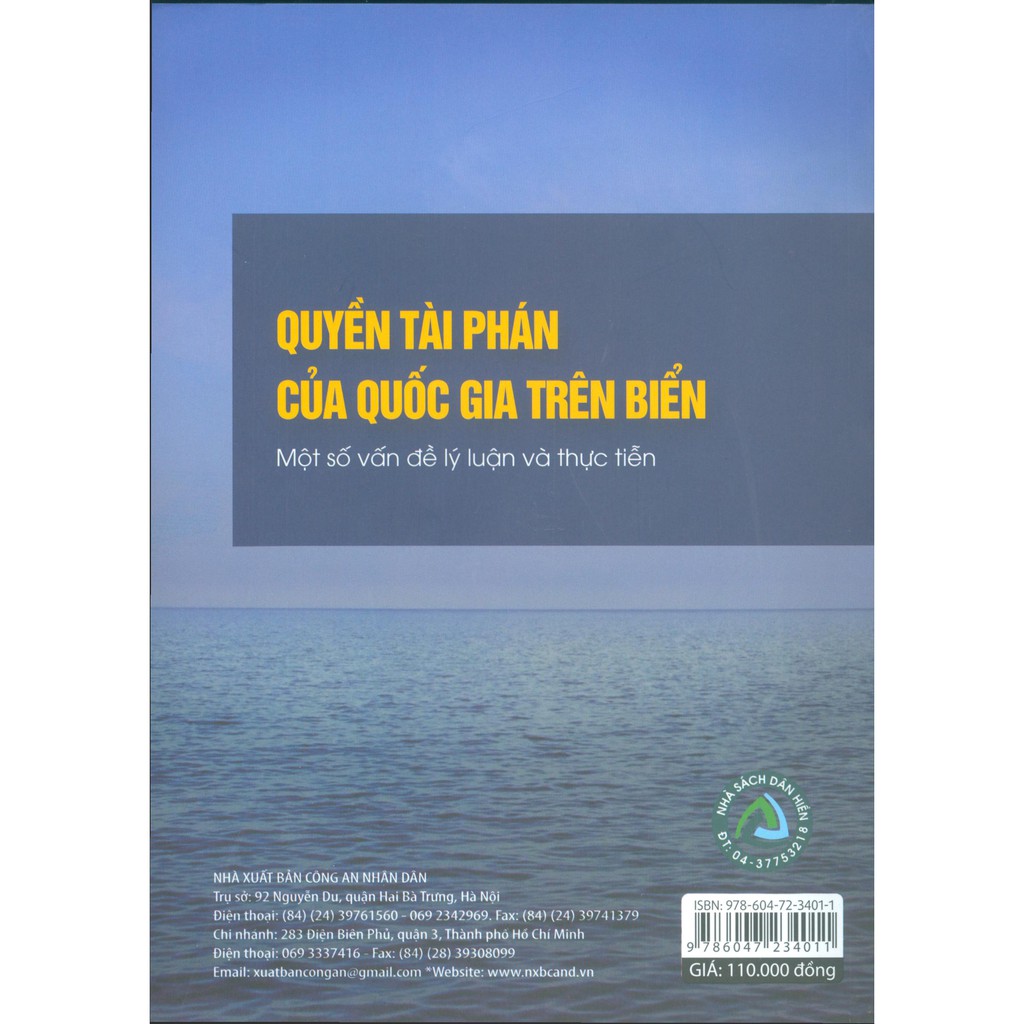Sách - Quyền Tài Phán Của Quốc Gia Trên Biển, Một Số Vấn Đề Lý Luận Và Thực Tiễn | BigBuy360 - bigbuy360.vn