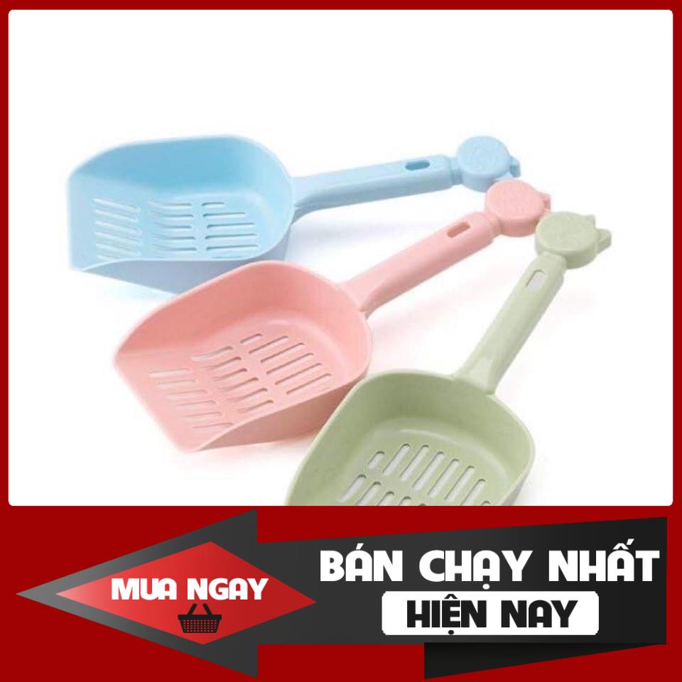 [Mã PET50K giảm Giảm 10% - Tối đa 50K đơn từ 250K] [❌GIÁ SỈ❌] Xẻng Xúc Cát Vệ Sinh Mèo ❤️