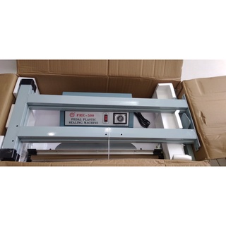 Máy hàn miệng túi dập chân 500mm