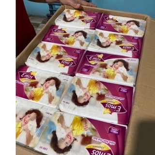 ! Gói Giấy Vuông E’mos cao cấp 100 tờ 3 lớp 330mm