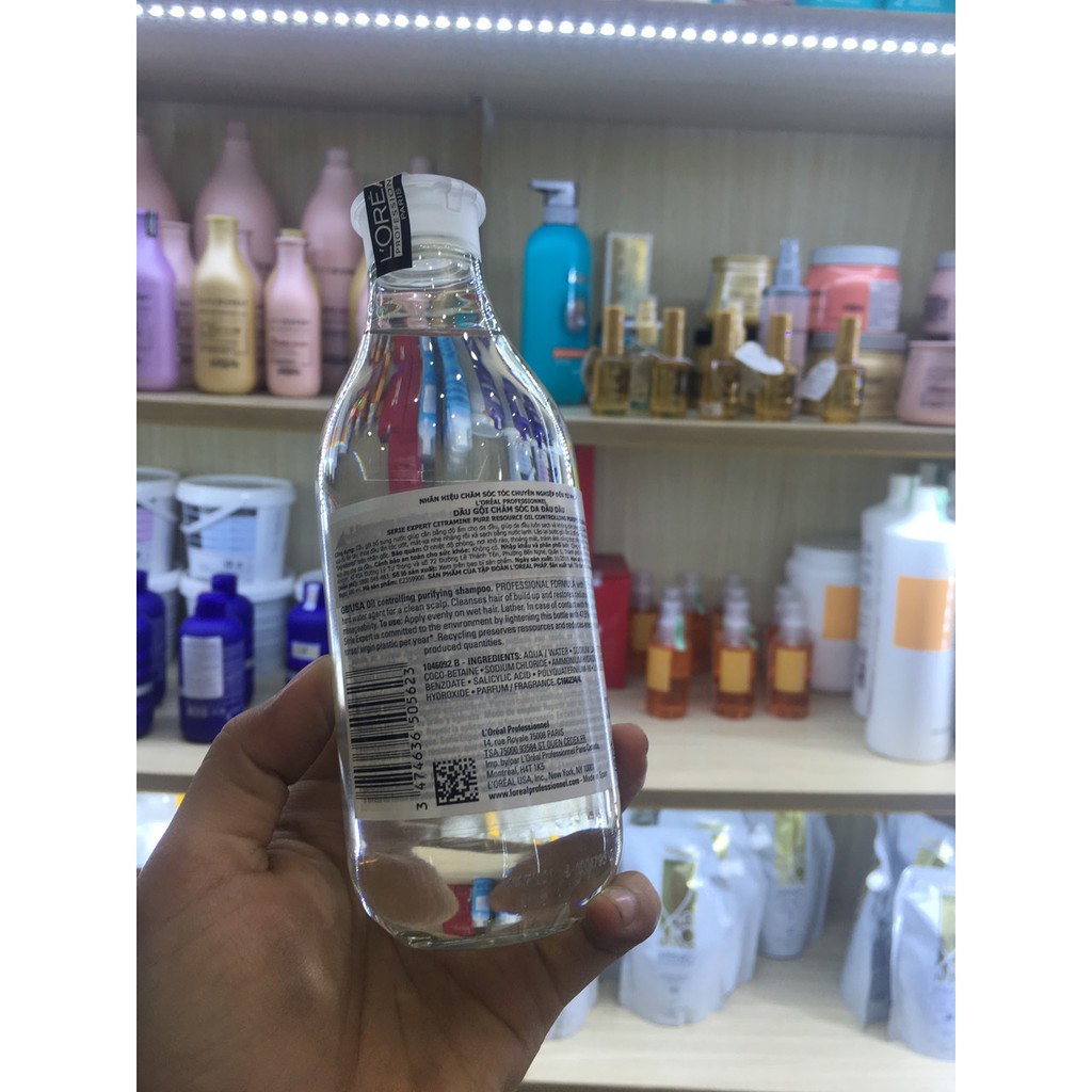 Dầu gội dành cho tóc dầu L’Oréal Pure Resource 300ml