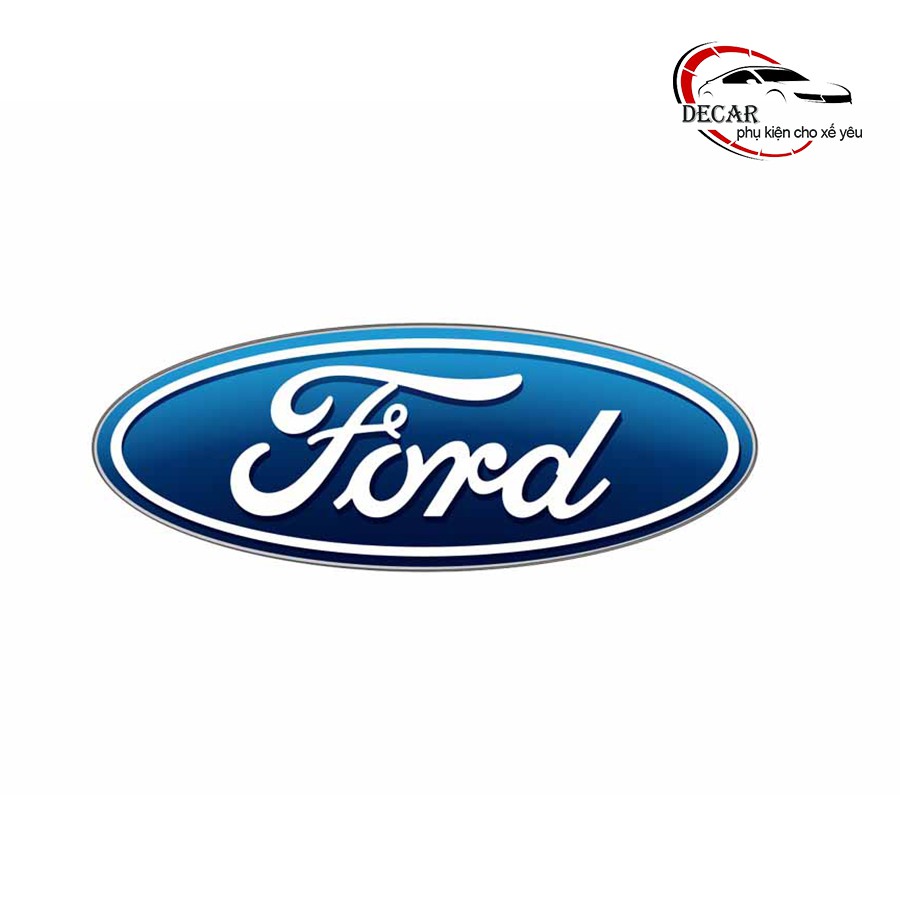 [FORD] Bộ 8 miếng dán chống xước hõm cửa xe Ford silicon cao cấp , miếng dán cửa xe, ốp lõm tay nắm in logo