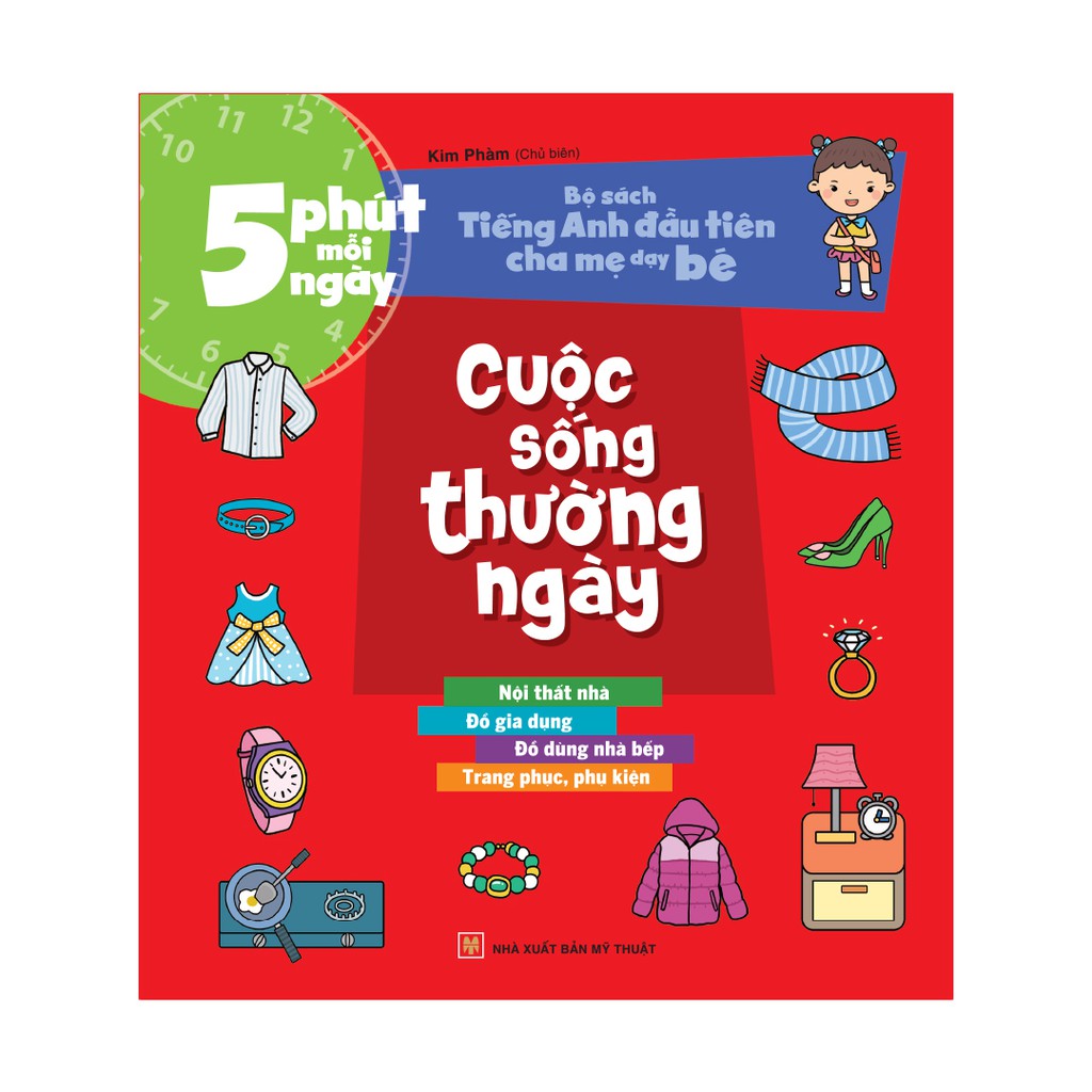 Sách: Bộ Sách Tiếng Anh Đầu Tiên Của Bé - 5 Phút Mỗi Ngày | BigBuy360 - bigbuy360.vn