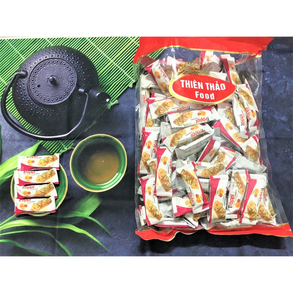 Bánh Xốp Sữa Chua Mini Pocket 500gr (khoảng 55 bánh) NCFOOD