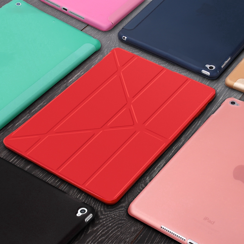 Deformation iPad case 2017 2018 9.7 inch Air mini 1 2 3 4 5 pro 10.5 10.2 inch Soft Silicone Smart Cover | BigBuy360 - bigbuy360.vn
