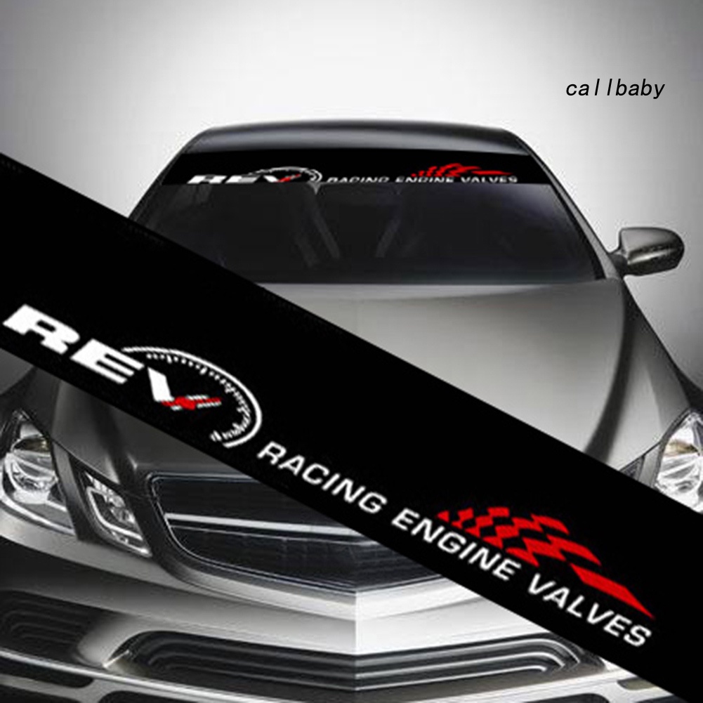 Đề Can Sticker Phản Quang Dán Kính Chắn Gió Xe Hơi Tiện Dụng