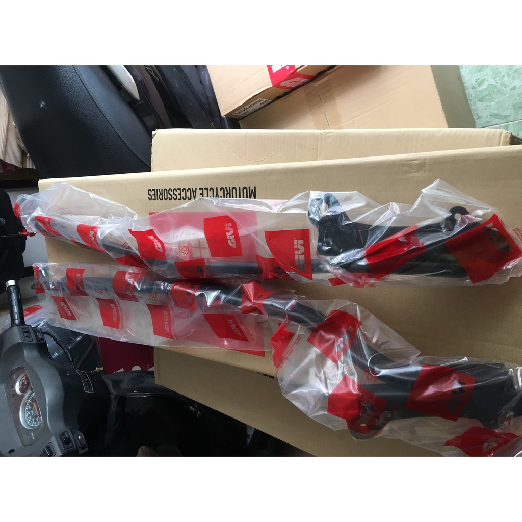 Baga SRV NVX 155 chính hãng - AEROX 155, baga Givi chính hãng, mới 100%