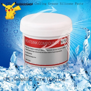 All} 100g White Heat Sink Compound CPU Graphic Card Cooling Grease Silicone Paste