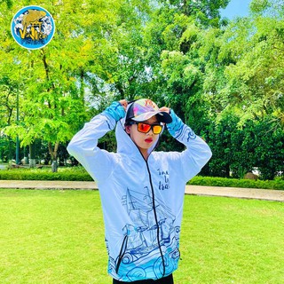 Áo Câu Cá Dã Ngoại Chống Nắng Chất Đẹp Thoáng Mát Time To Travel - Vũ Môn Fishing