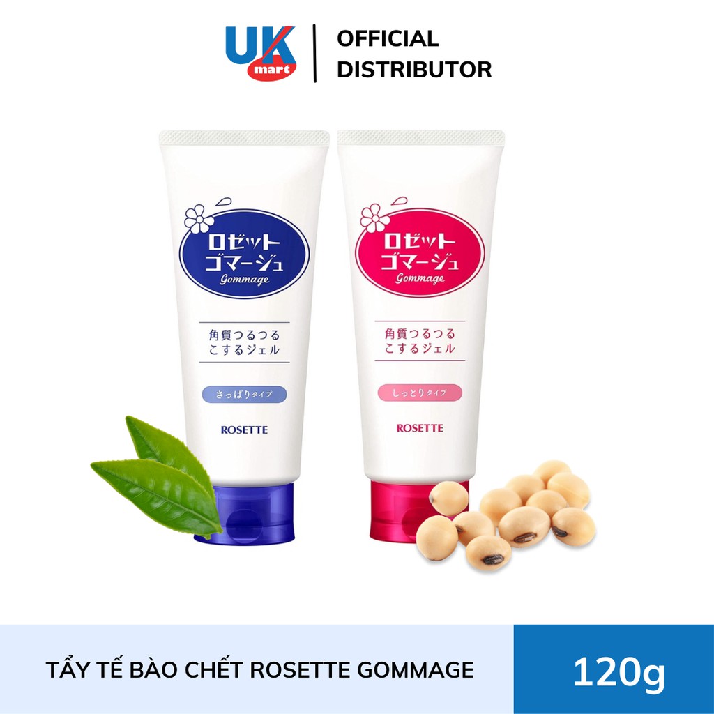 Mẫu Mới Nhất 2021 Tẩy Tế Bào Chết Rosette Gommage Nhật Bản Hàng Chính Hãng 120g