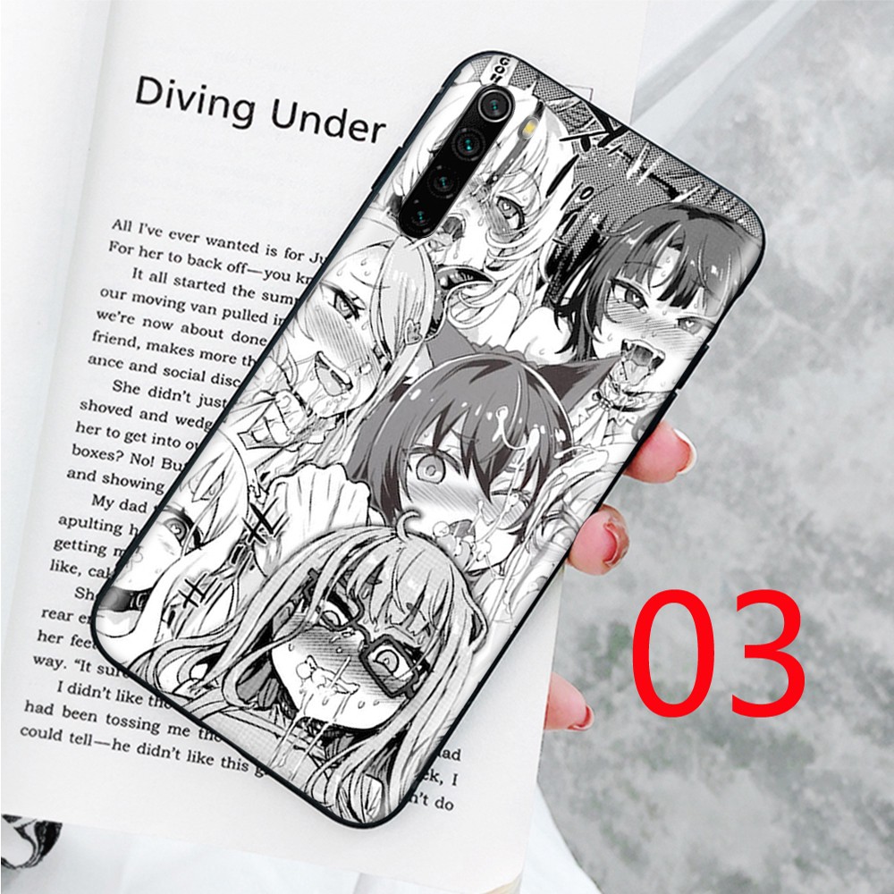 Ốp Điện Thoại Mềm In Hình Anime Ahegao Cho Xiaomi Redmi Note 6 7 8 Pro