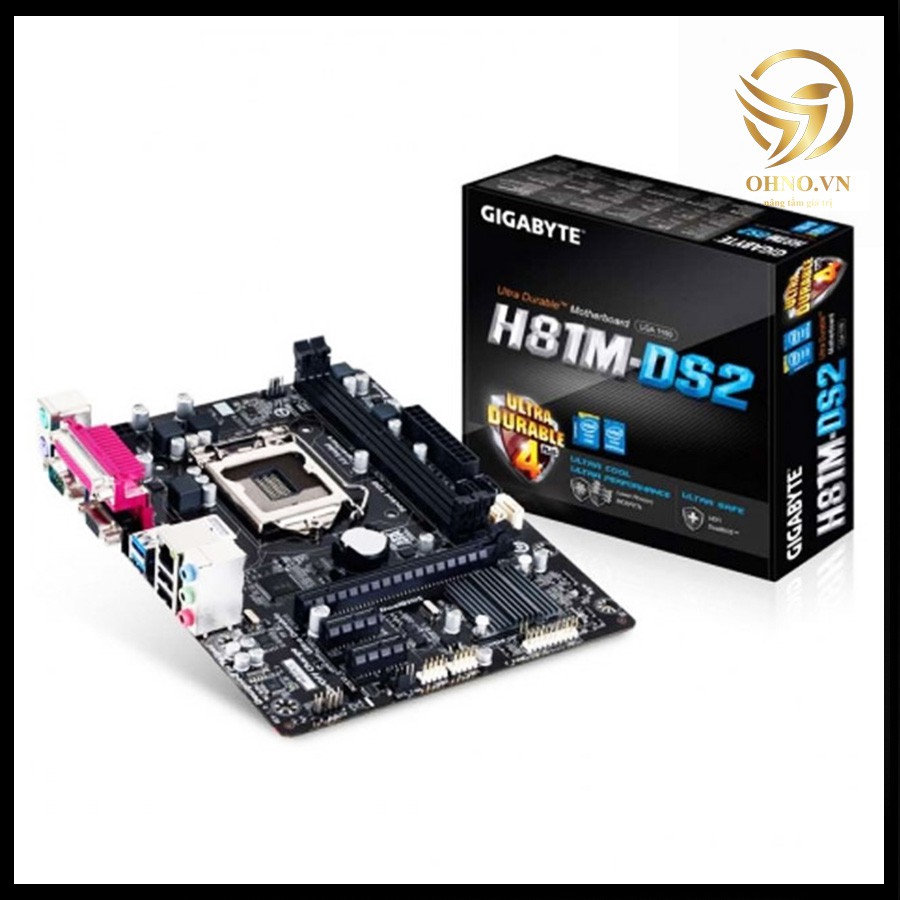 Main Máy Tính Bo Mạch Chủ Gigabyte H81 Renew MainBoard Linh Kiện Điện Tử Cho Máy Tính PC - OHNO VIỆT NAM