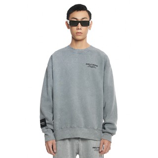 Áo thun nam dài tay Beuter Grey Washed Sweater