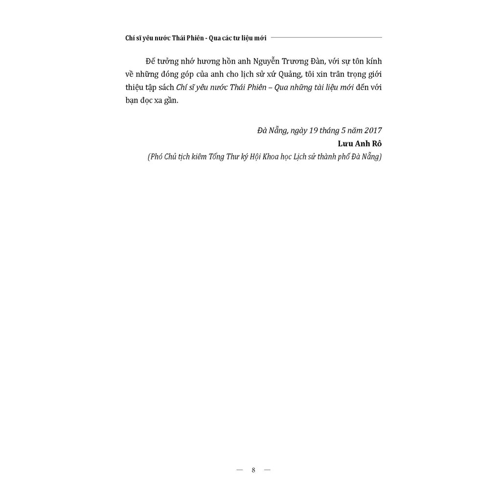 Sách - Chí Sĩ Yêu Nước Thái Phiên Qua Các Tư Liệu Mới | BigBuy360 - bigbuy360.vn