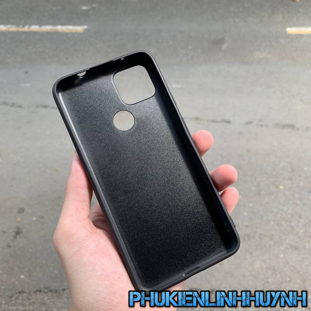 Google Pixel 5_Ốp lưng vân vải Jean 1 màu chống bán vân tay