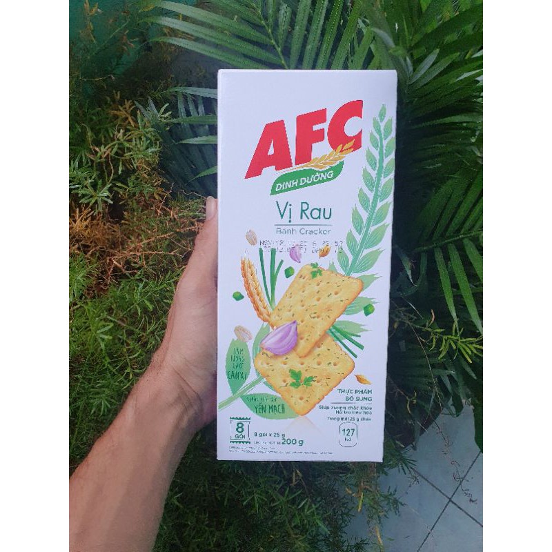 BÁNH QUY CRACKER MẶN AFC