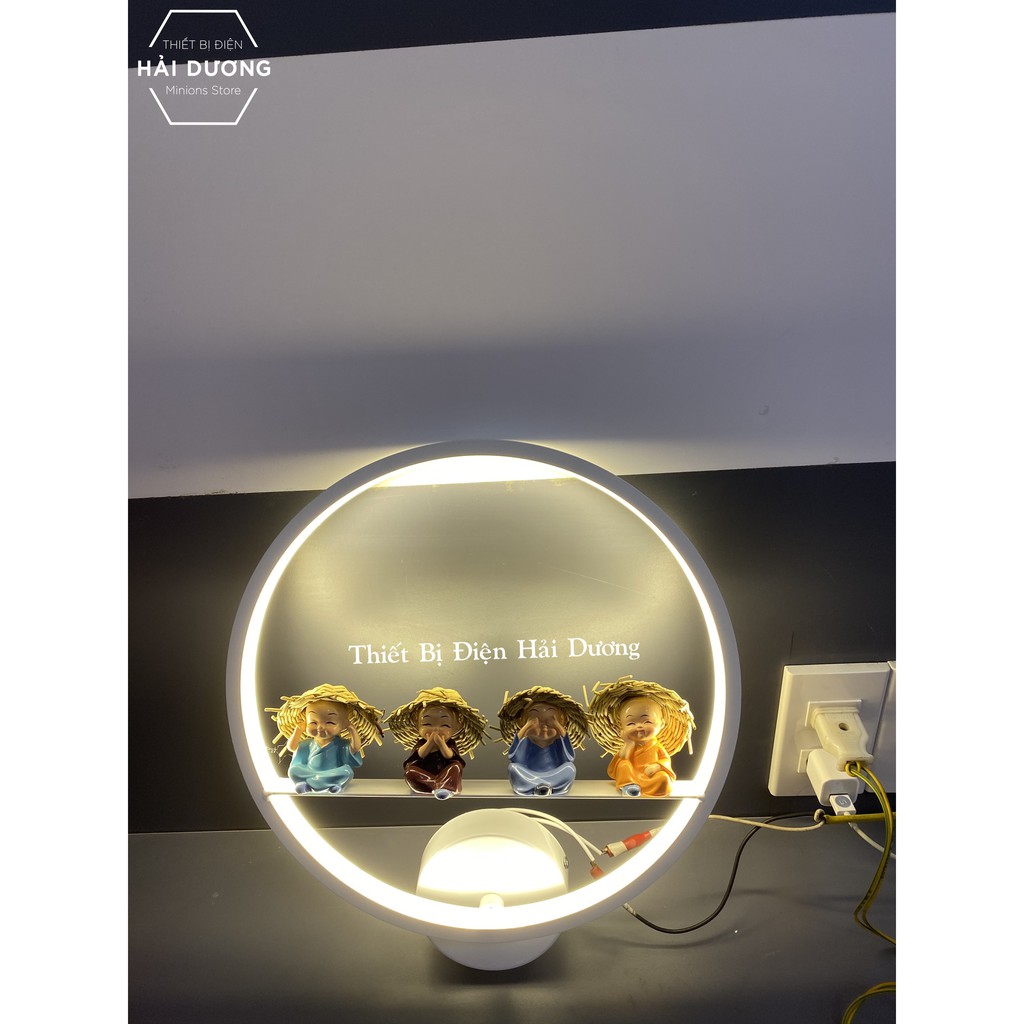 Nhiều Mẫu - Đèn Led Treo Tường Hiện Đại 4 Chú Tiểu Bình An - 3 Chế Độ Ánh Sáng Led Tiết kiệm GT179 - BH 1 năm