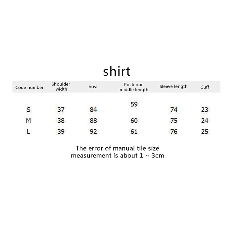 Áo Sơ Mi Cài Nút Tay Dài Màu Trơn Dành Cho Nữ Size S / M / L