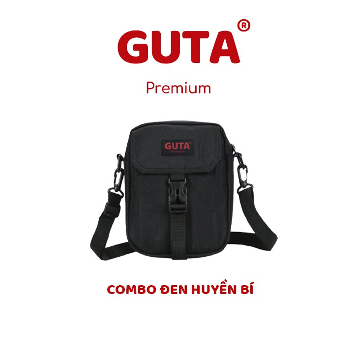 Combo Áo Thun Tay Lỡ Và Túi Đeo Chéo GUTA Dành Cho Nam Nữ,Thời Trang Unisex,Chất Vải Cao Cấp Và Tiện Dụng | BigBuy360 - bigbuy360.vn