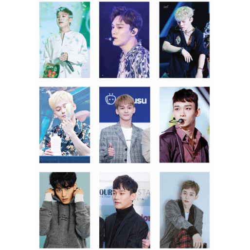 Lomo card 81 ảnh thành viên EXO - CHEN