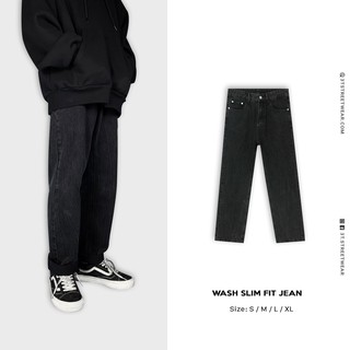 Quần Jean Ống Xuông Wash | Regular Scratch Jean