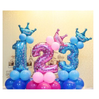 Bóng số 1 size đại cao 60cm