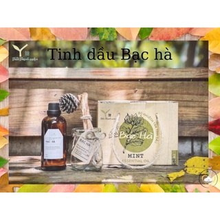 Tinh dầu Bạc hà 50ml “Nhà của Thời Thanh Xuân”- Tinh dầu thơm phòng, thư giãn, hương bạc hà mát lạnh, tinh khiết