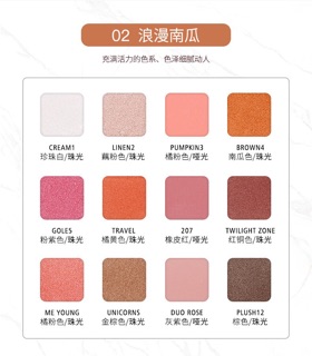 BẢNG PHẤN MẮT LAMEILA COLOR