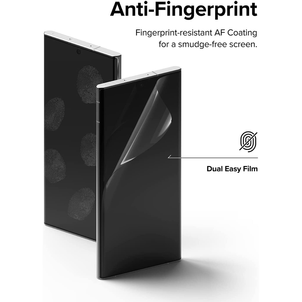 RINGKE Set 2 Kính Cường Lực Bảo Vệ Toàn Màn Hình Cho Samsung Galaxy S23 Ultra S23 Plus S22 Ultra 5G