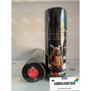 15/23 Sơn xịt Samurai MÀU ĐỎ NỔI BẬT