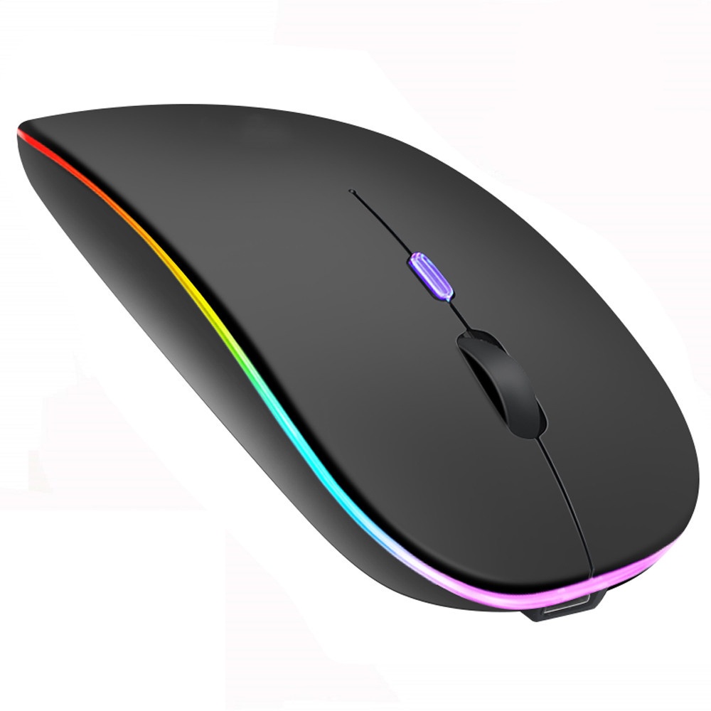 Chuột không dây IVORY 2.4G có đèn LED nền chuyên dụng cho chơi game