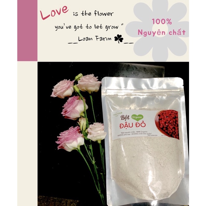 BỘT ĐẬU ĐỎ NGUYÊN CHẤT TRẮNG DA - 100% ORGANIC | BigBuy360 - bigbuy360.vn