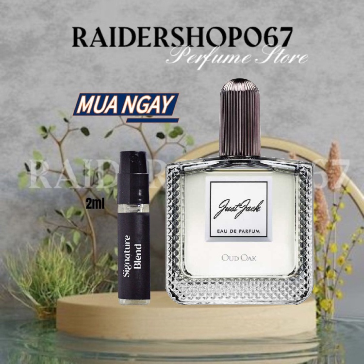 Nước hoa Just Jack Oud Oak, Orchid Noir 5ml/10ml/20ml ®️