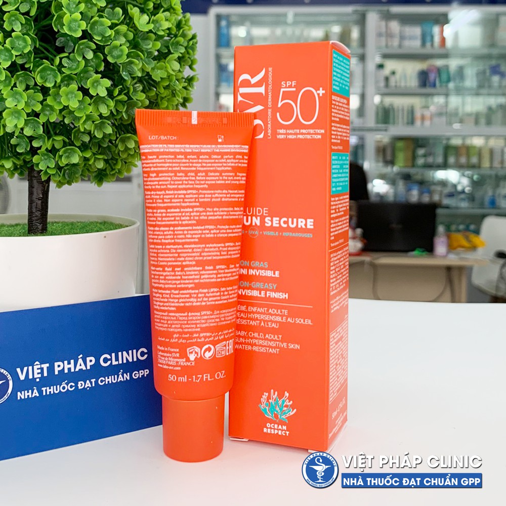 Kem Chống Nắng SVR Sun Secure Fluide SPF 50+ 50ml