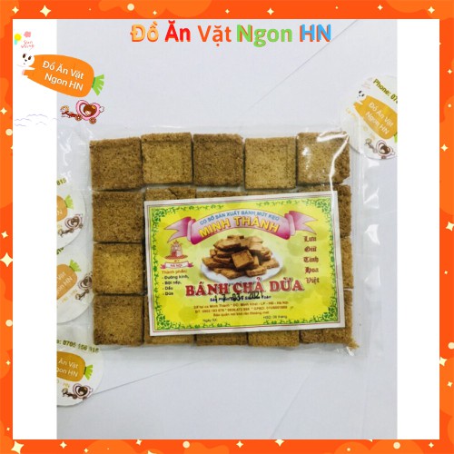 Bánh Chả Dừa Bánh Kẹo Đồ Ăn Vặt Tuổi Thơ Ngon Ngọt Giòn Thơm Ăn Là Mê