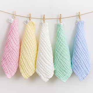 Sét 5 khăn sữa sợi tre nền mầu 6 lớp siêu mềm cho bé