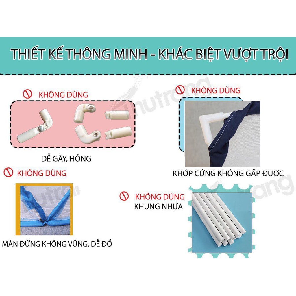 [GIẢM GIÁ CHÀO HÈ] Màn xếp thông minh Thu Trang gấp gọn trong 3s - mắt lưới chống muỗi siêu nhỏ