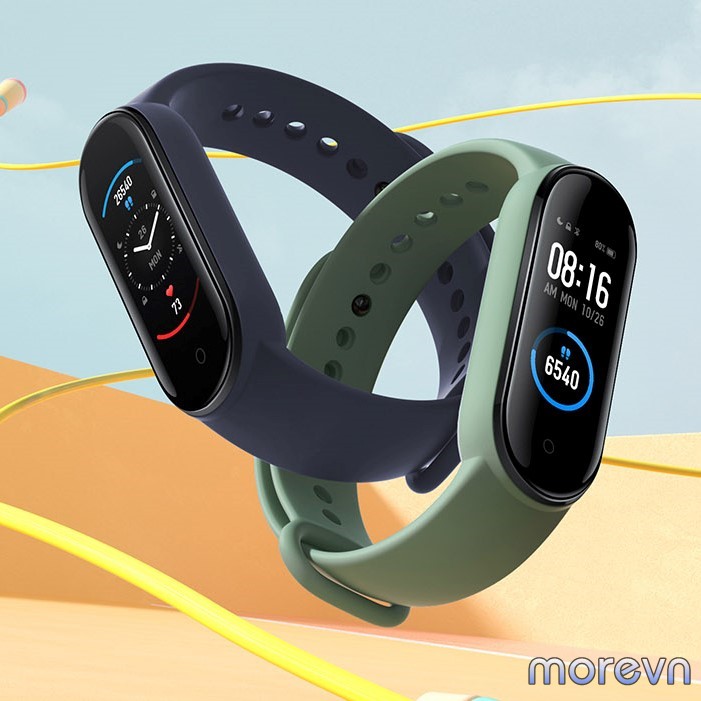 Dây đeo silicon Mi band 5 chính hãng Xiaomi - dây đeo silicon thay thế miband 5