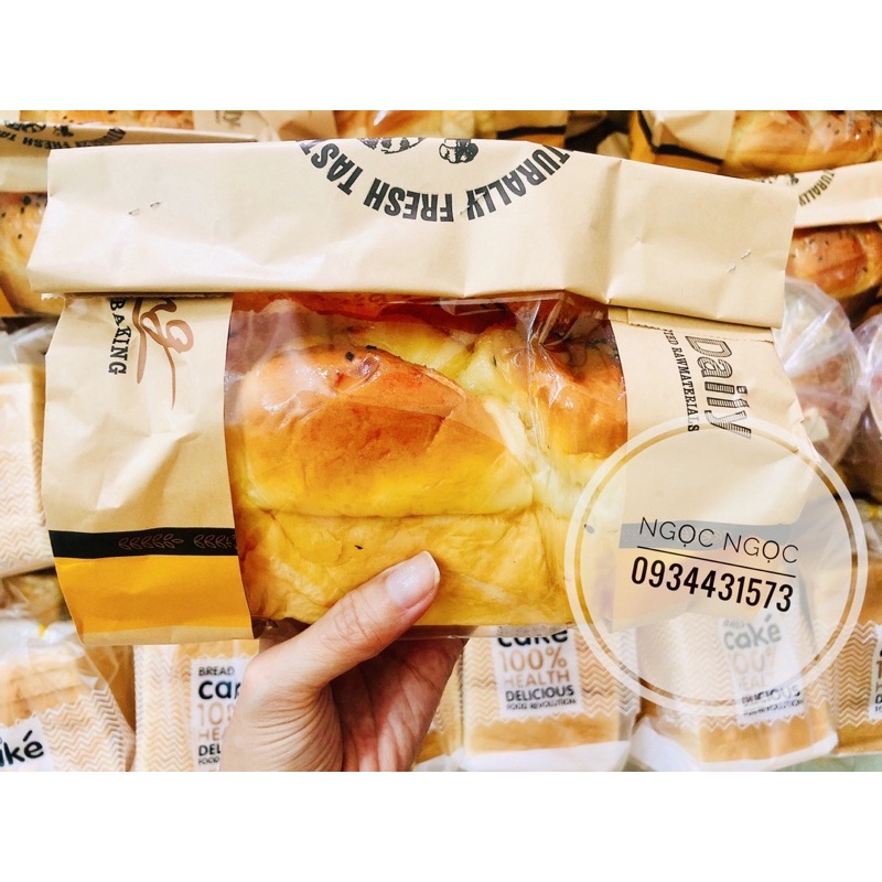 -Bánh mì hoa cúc-Sanwich-Bông lan chuối-Bông lan trứng muối-Bánh mì nho dừa-Bánh mì phomai